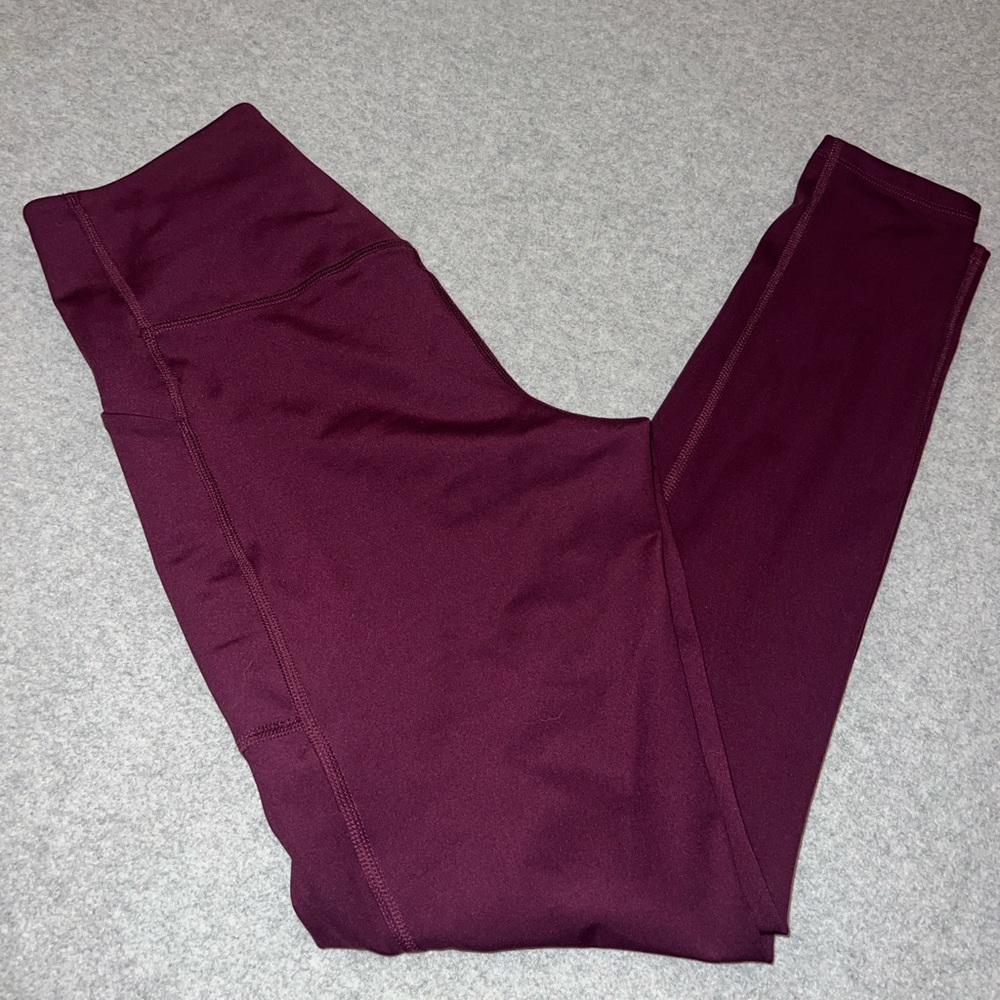 Girlfriend Collective // Compressive High-Rise Legging // Plum